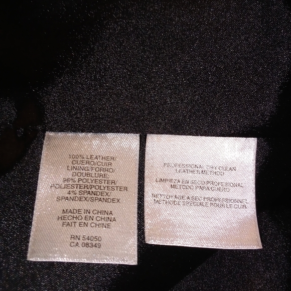 Anne Klein Genuine Leather Sz L - Picture 5 of 8